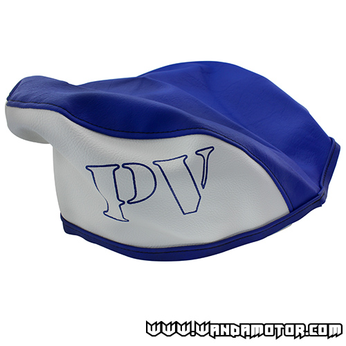 Seat cover Suzuki PV blue/white